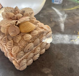 Small Square Shell Jewelry Box