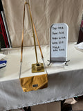 Light Brown Leather Nine West Crossbody Purse