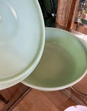 Sage Green Serving Dish With Matching Lid