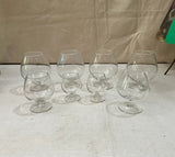 Collection of Simple Cognac Glasses- Set of 8