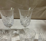 Collection of Detailed Champagne Glasses, Mugs, Etc- Set of 9