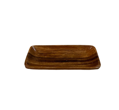 Small Hand Carved Wooden Catchall