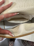 White Leather Pelican the Original Florida Keys Handbag
