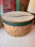 Pair of Decorative Green and White Boxes