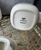 Alessi Pair of Creamers Italian Ceramic