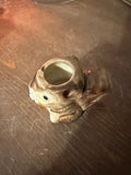 Small Ceramic Squirrel Candle Holder