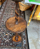 Barley Twist Antique Brass Cigarette Cigar Stand