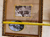 Vintage Three-in-One Gold Picture Frame