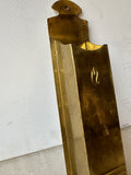 Brass Wall Pocket for Fireplace