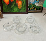 Collection of Small Fruit Serving Dishes- Set of 5