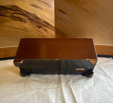 Vintage Wooden Miniature Asian Style Jewelry Box