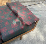 Wooden Mid-Century Modern Daybed With Original Cushions, Made in Germany