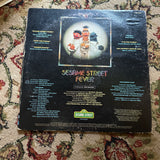 Pair of Sesame Street "The Count Counts" and "Sesame Street Fever" Vintage Vinyls