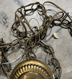 Vintage Pendant Lights- Needs Restoration - a Pair