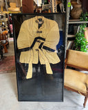 Vintage Framed Asian Kimono Art Piece