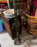 Large Vintage Standing Brutalist Style Sculpture