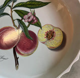 Ceramic Peach Pie Dish, Grimwood's Royal George