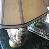 1970s Collected Seashells Nautical Table Lamp