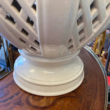 1970s Handmade Blanc De Chine Table Lamp