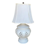 1970s Handmade Blanc De Chine Table Lamp