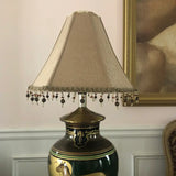 1970s Ming Horse Lamp With Brass Details