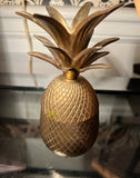 Vintage Brass Pineapple Box