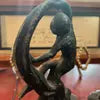 19th CenturyHeavy Bronze Dancing Bookends - a Pair