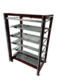 Vintage Polo Ralph Lauren Display Store Shelf on Wheels