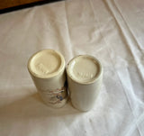 Pair of Miniature Vintage Skinny Asian Style Vases With Floral Accents
