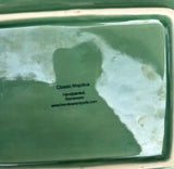 Hand Painted Stoneware Asparagus Tray