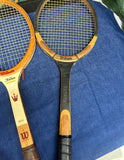 Vintage Trio of Wooden Wilson Tennis Rackets