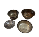 Instant Collection of Silver Serving Bowls- Set of 4