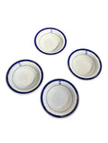 1970s Homer Laughlin China Nautical Collection of Ceramic Petite Dishes- Set of 4