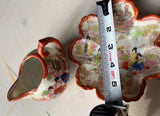 Pair of Asian Chinoiserie Plate and Pitcher