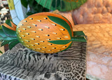 Wooden Painted Pineapple Napkin Holder/Kitchen Accessory