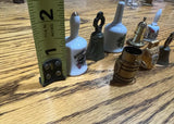 Instant Collection of Miniature Vintage Bells- Set of 8