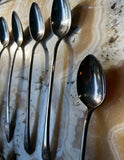 Tall Southern Silver Iced Tea Spoons- Set of 10