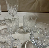 Collection of Detailed Champagne Glasses, Mugs, Etc- Set of 9