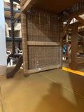 Vintage Wicker Boho Chic Desk With Drawers
