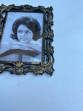 Pair of Vintage Frames With Black and White Portraits