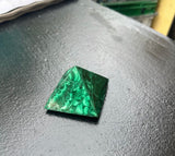 80's Malachite Pyramid Paperweight