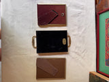 Trio of Gold Frames With Handles