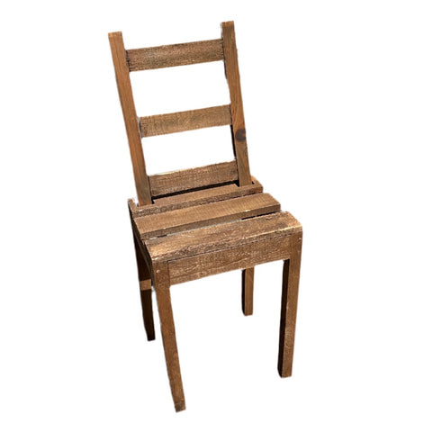 Small Vintage Wooden Collapsible Chair
