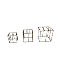 Stacking Brass Cubes