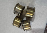 Brass Linen Napkin Rings- Set of 4