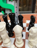 Ceramic Chess Pieces Complete Set +2 Extra