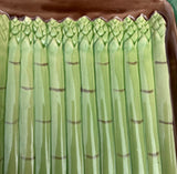 Hand Painted Stoneware Asparagus Tray