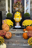 Rent Only Oversized Plastic Yellow M&m Standing Candy Serving Prop