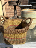 Colorful Wicker Square Basket