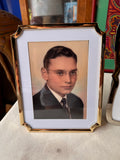 Trio of Vintage Portraits and Frames